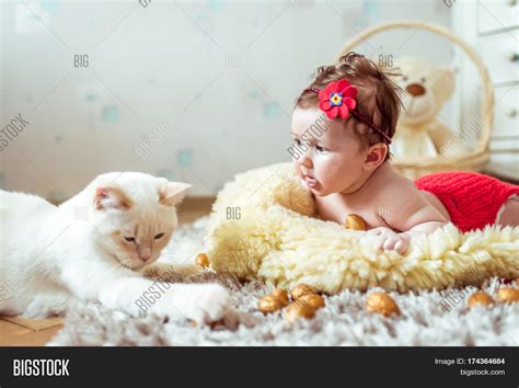 Naked Baby Lying On Image Photo Free Trial Bigstock