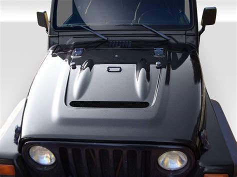 Jeep Wrangler Heat Reduction Duraflex Body Kit Hood 112018