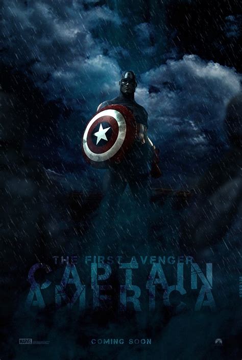 The First Avenger Captain American Fan Art Poster The First