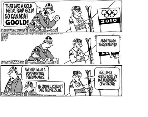 2010 Olympics Raeside Cartoons