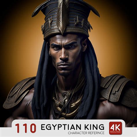 Artstation Black Egyptian Kings 4kcharacter Reference Image