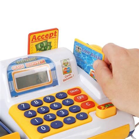 Toyrific Childrens Cash Money Register Pretend Till Play Toy Playset Ebay