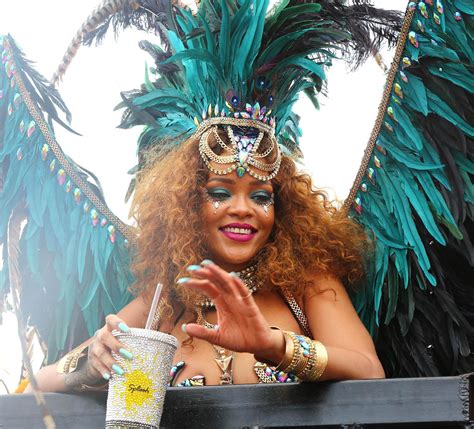 rihanna celebrates kadooment day in barbados [video]