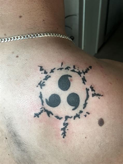 Sasuke Curse Mark Tattoo Stencil