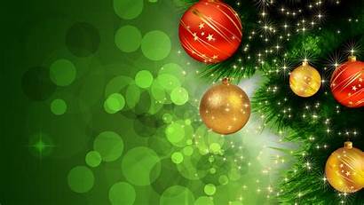 Christmas Background Abstract Tree Wallpapers Balls Decorations