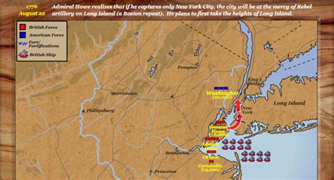 Map Of New York During Revolutionary War Map Of Spain Andalucia