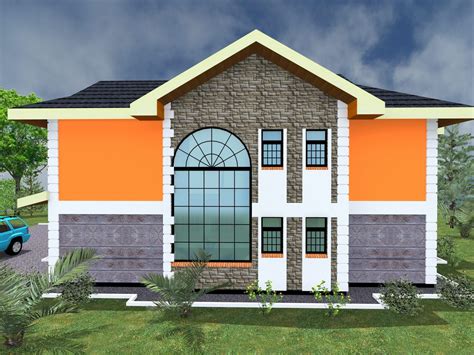 4 Bedroom Maisonette House Plans In Kenyahpd Consult Architectural
