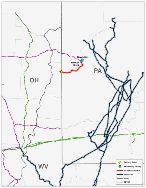 Proposed New Pa Pipeline To Connect Rover Pipe To Wv Power Plant
