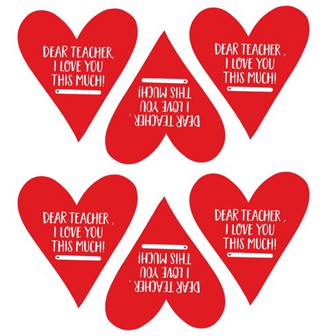 Free Printable Valentine Cards To Teachers
