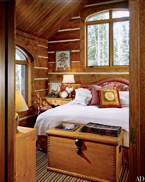 Rustic Log Cabin Bedroom Canadian Log Homes