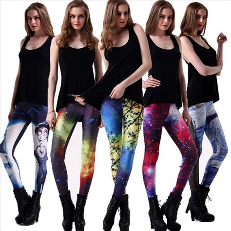 Duolafine Leggings Women Hot Sexy Leggings Star Abstract Digital Printing Size S 4xl Drop Ship