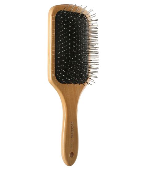 Rozia Metal Bristles Hair Brush Paddle Brush: Buy Rozia Metal Bristles ...