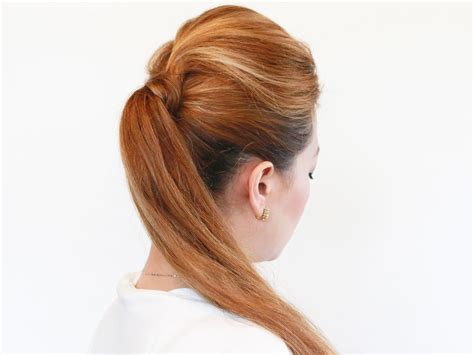 How To Do A Professional Ponytail 9 Steps With Pictures
