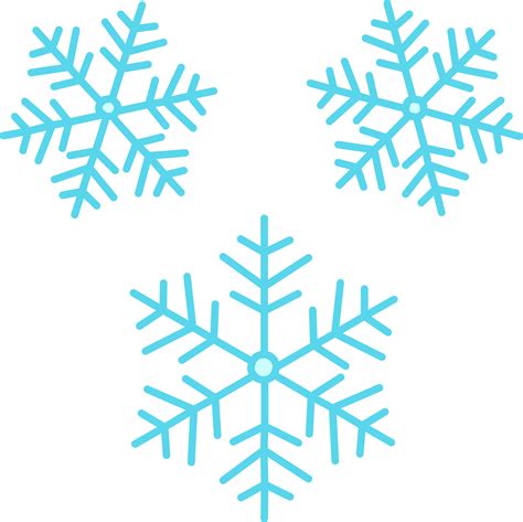 Three Icy Blue Snowflake Png Image Purepng Free Transparent Cc0 Png