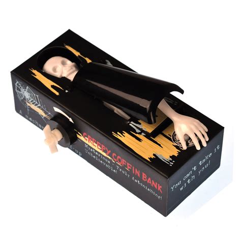 Magical, meaningful items you can't find anywhere else. Classic Creepy Coffin Bank | Pink Cat Shop