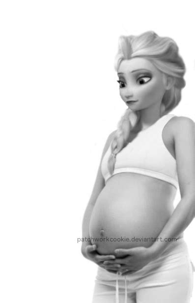Pregnant Elsa By Patchworkcookie On Deviantart