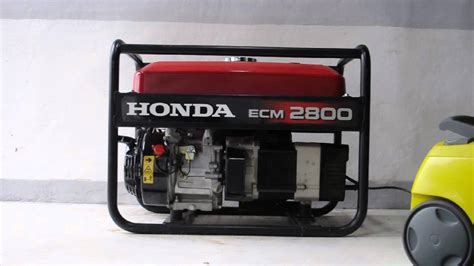 Honda Ecm 2800 Youtube