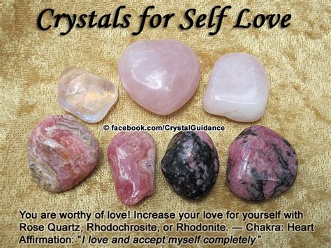 Crystals For Self Love Crystal Guidance