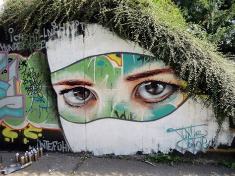 Arte Urbano Graffiti Rostro Adolescente Cosas Que Pasan