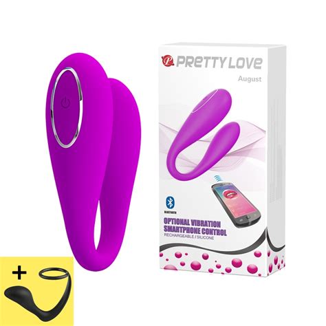 Pretty Love Usb Rechargeable Mobile App Remote Control C Type G Spot Sex Massager Couple