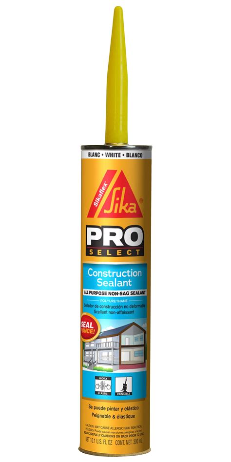 Sikaflex Construction Sealant White Paintable All Purpose