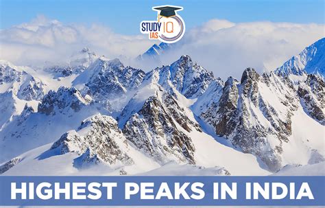 Highest Peaks In India Top10 Highest Mountain Peak List