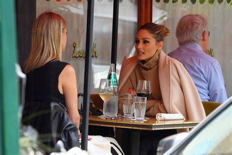 Olivia Palermo And Nicky Hilton Enjoy Lunch Together At Sant Ambroeus