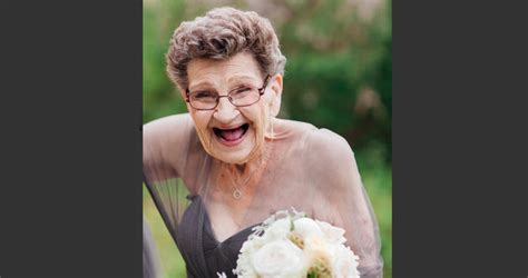 bride chooses 89 year old grandma to be her bridesmaid and she steals the show politics