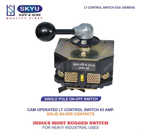 Skyu Manual 63 A Changeover Switch Reverse Forard Switch Phase
