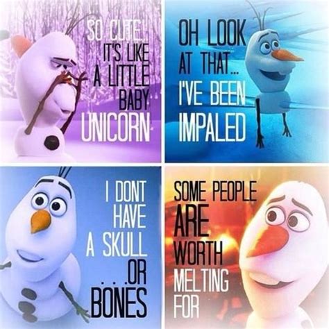 10 Funny Olaf Quotes From Frozen Funny Olaf Quotes Olaf Quotes Disney Quotes Funny