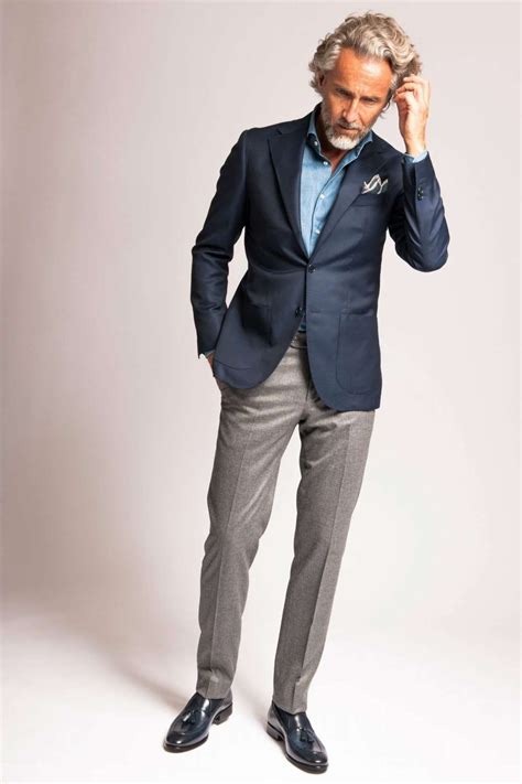 What Color Of Shirt Goes With Grey Pants And A Navy Blue Blazer Blue Jacket Men Blue