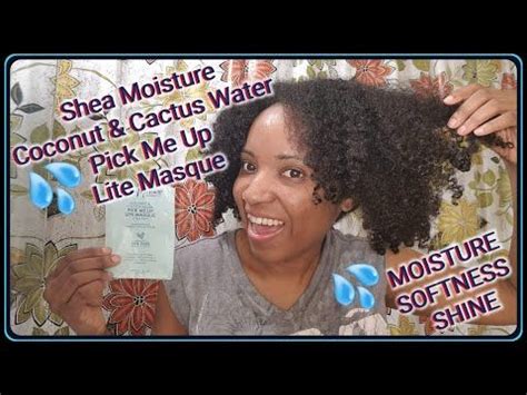 (watch)6 we usuallyenglish from a textbook buttoday wean english song. SHEA MOISTURE 💦 Coconut & Cactus Water Pick Me Up Lite ...