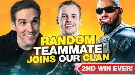 This Warzone Random Joins Our Clan Hilarious Trios With Huskerrs