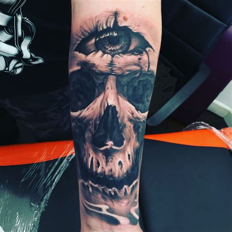 Skull Tattoo Third Eye | Life tattoos, Tattoos, Tattoo designs