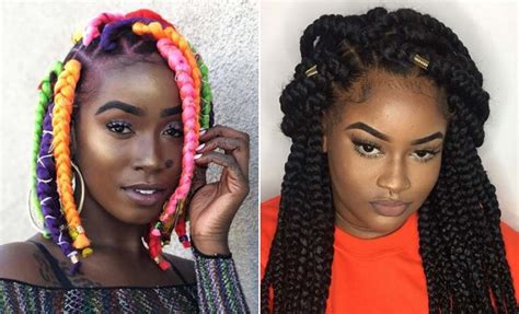 The plaits black hair can be weaved, clipped, braided, or bonded to create the desired hairstyle. 43 Big Box Braids Hairstyles for Black Hair | StayGlam