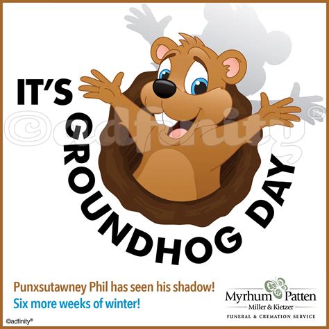 Its Groundhog Day Six More Weeks Of Winter Facebook Adfinity