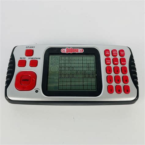 Excalibur Electronic Sudoku Handheld Game Model 452 2 Euc Tested Ebay