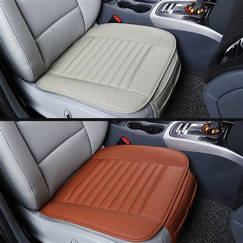 other seats and seat accessorries car front seat cover cushion breathable pu leather bamboo