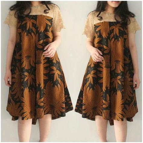 Model Dress Batik Remaja