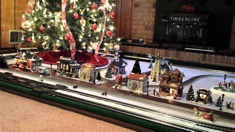 2014 Christmas O Gauge Train Layout Youtube