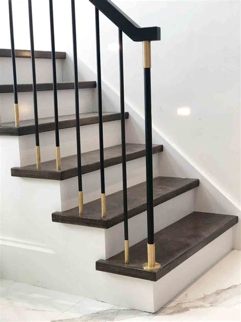 Hmh Architectural Metal And Glass Stair Balusters For Black Railings