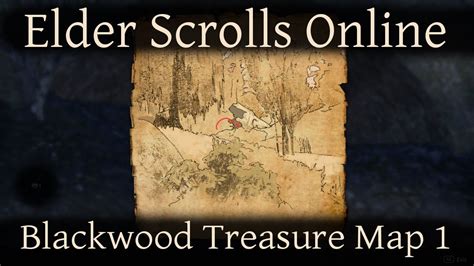 Blackwood Treasure Map 1 Elder Scrolls Online ESO YouTube