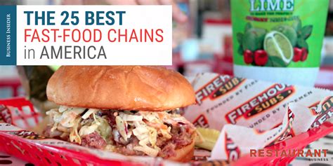 Best Fast Food Chains In America Business Insider