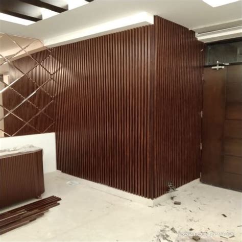 Wpc Fluted Wall Panels At Best Price In New Delhi Intext Concepts