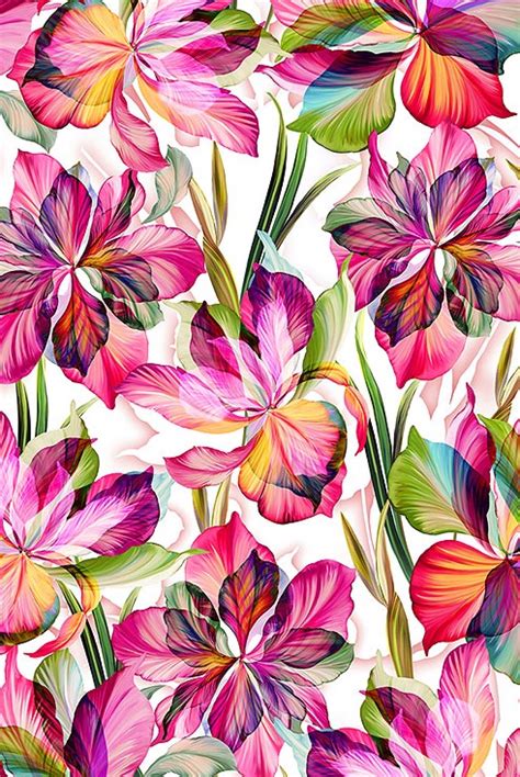 Floral Fantasia Kaleidoscope Quilting Pandb Textiles