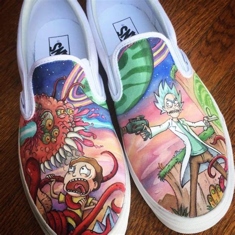 Rick And Morty Sapatos Lindos Sapatos