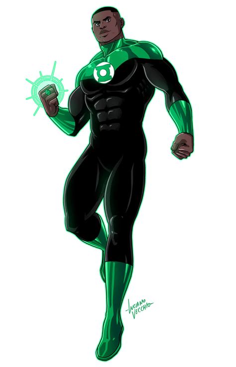 Green Lantern John Stewart By Lucianovecchio On Deviantart