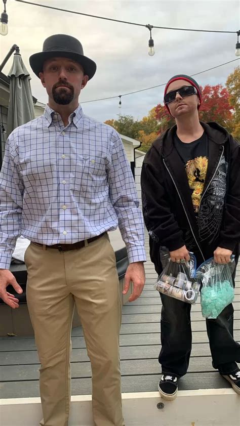 halloween 2022 walter white and jesse pinkman in 2022 halloween costumes for couples walter