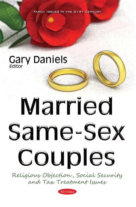 Married Same Sex Couples Religious Objection Social Security And Tax