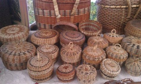 Traditional Carib Basketware From Dominica S Kalinago Territory Basket Crafts Basket Weaving